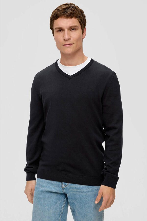 S.Oliver RED LABEL Gebreide pullover met V-hals