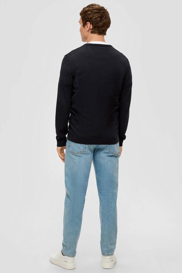 S.Oliver RED LABEL Gebreide pullover met V-hals - Foto 3