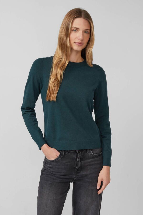 S.Oliver RED LABEL Regular fit gebreide pullover van viscosemix