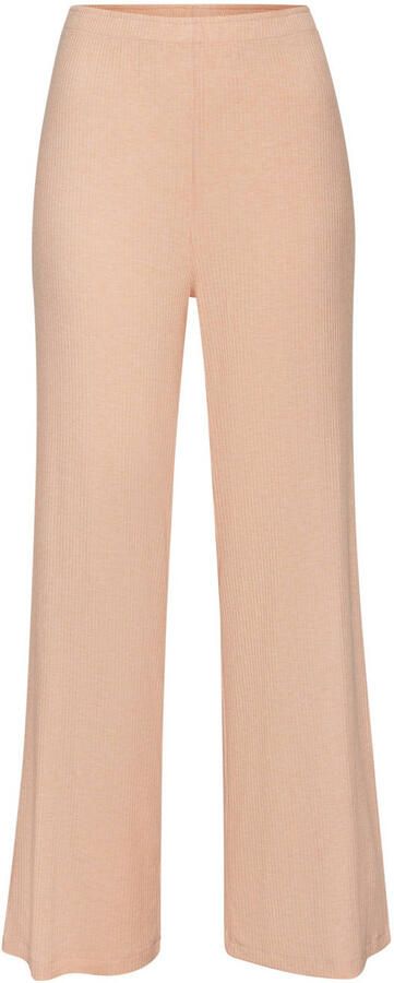 S.Oliver RED LABEL Beachwear Pyjamabroek elastisch ribmateriaal