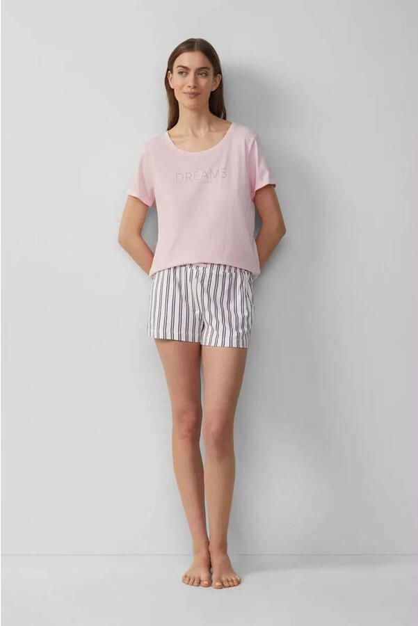 S.Oliver RED LABEL Beachwear Pyjamashort met mooie all-over print - Foto 3