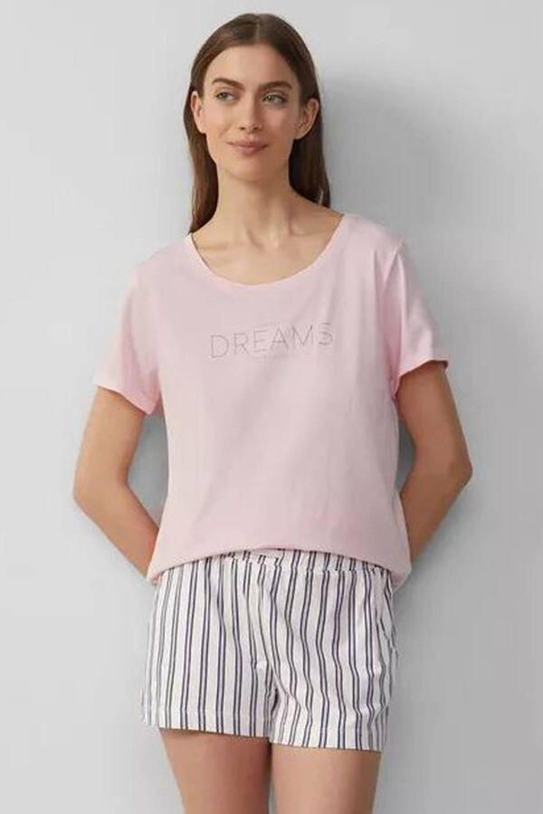 S.Oliver RED LABEL Beachwear Pyjamashort met mooie all-over print - Foto 2