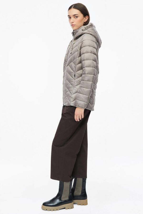S.Oliver RED LABEL Slim fit gewatteerd jack met tweewegritssluiting - Foto 2