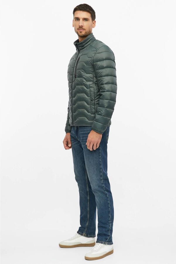 S.Oliver quilted winterjas donkergroen - Foto 2