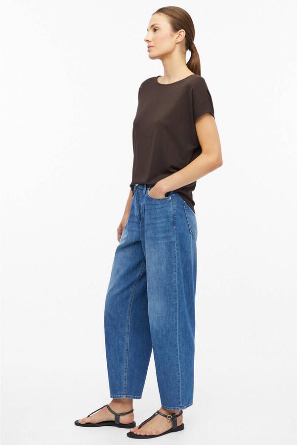 S.Oliver RED LABEL Oversized T-shirt van viscosemix - Foto 3
