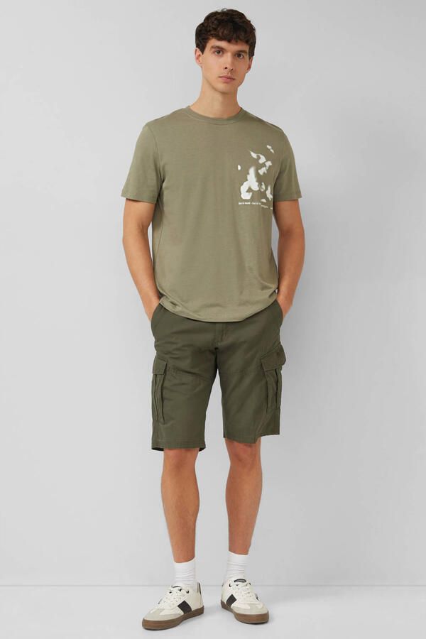 S.Oliver RED LABEL relaxed fit cargoshorts van puur katoen model 'FILE' - Foto 2
