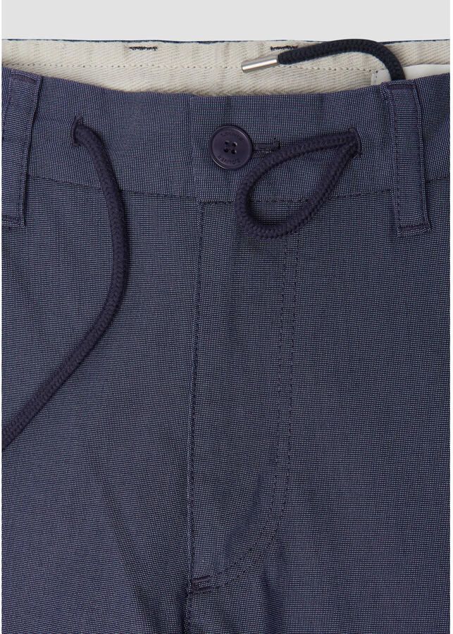 S.Oliver regular casual broek donkerblauw