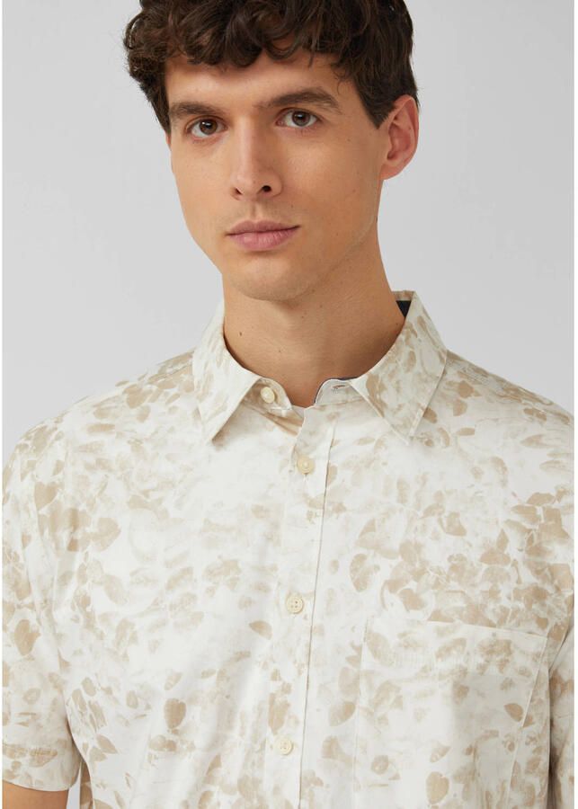 S.Oliver regular casual overhemd beige - Foto 2