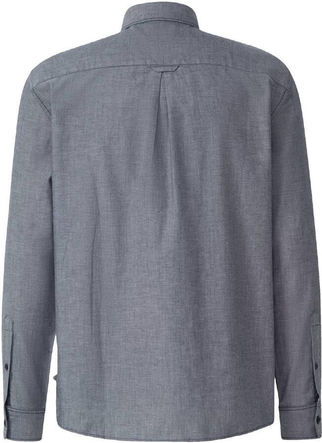 S.Oliver Regular casual overhemd blauw - Foto 2