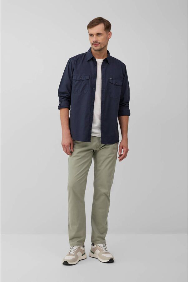 S.Oliver Overhemd met lange mouwen met decoratieve stiksels