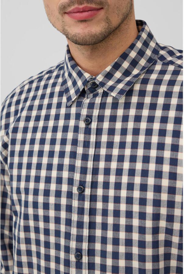 S.Oliver Overhemd met lange mouwen met ruitpatroon
