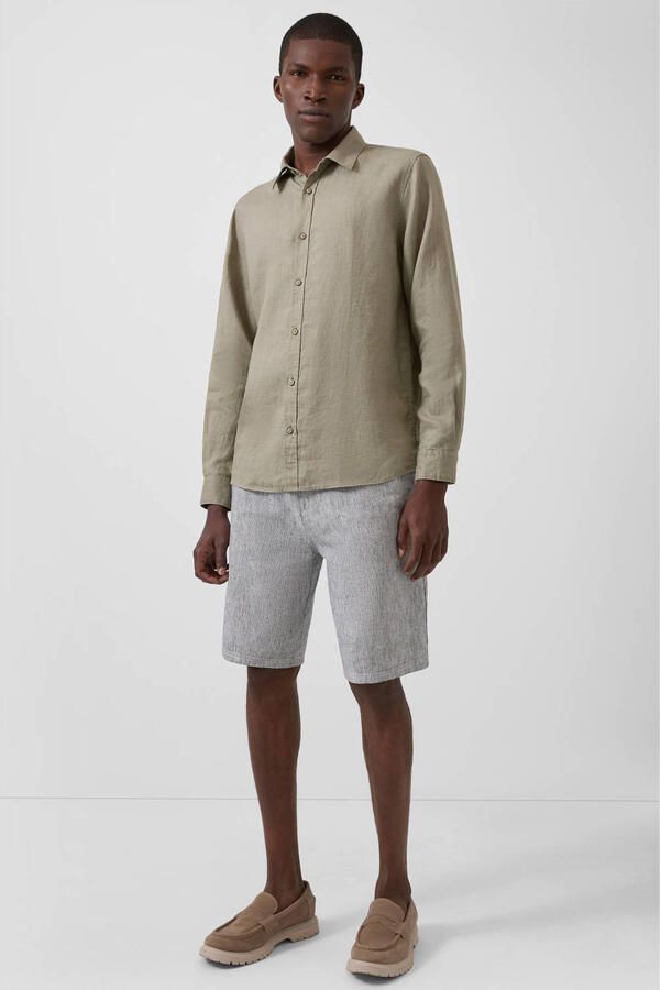 S.Oliver RED LABEL regular fit vrijetijdsoverhemd van puur linnen - Foto 2