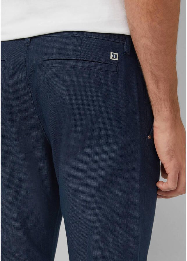 S.Oliver regular chino donkerblauw - Foto 2