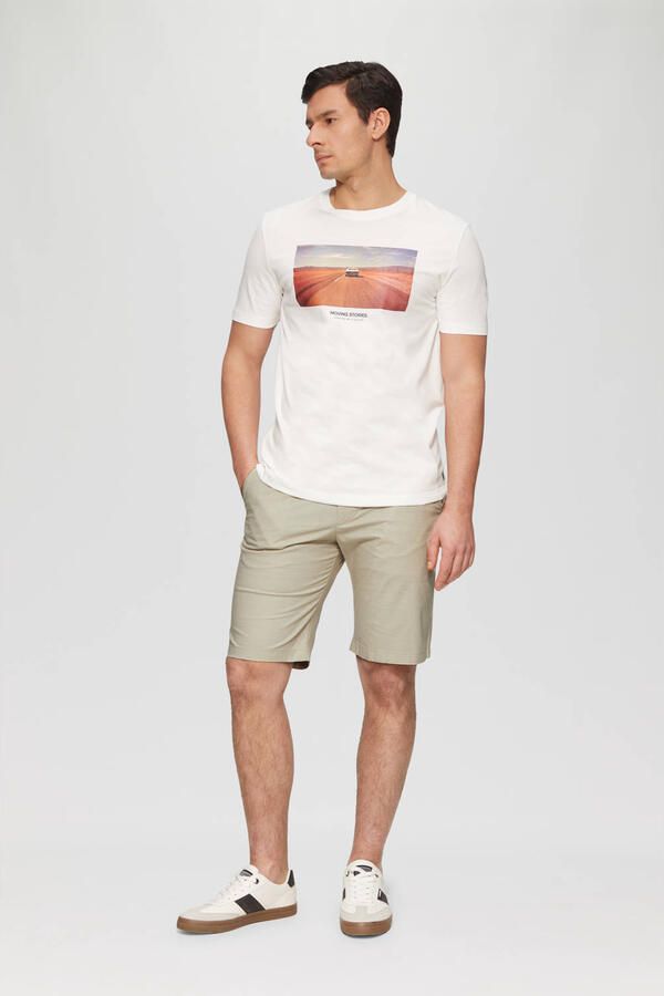 S.Oliver RED LABEL Regular fit korte chino van katoenmix model 'PHOENIX' - Foto 2