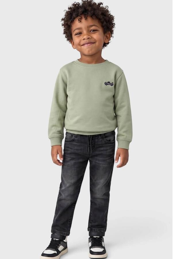 S.Oliver regular fit jeans antraciet Grijs Jongens Katoen Effen - Foto 2