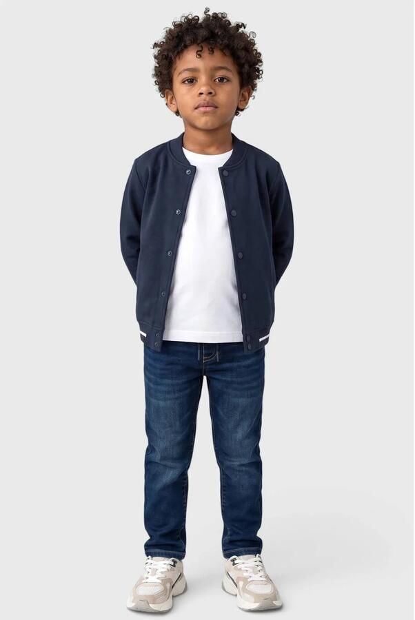S.Oliver regular fit jeans blauw Jongens Katoen Effen - Foto 2