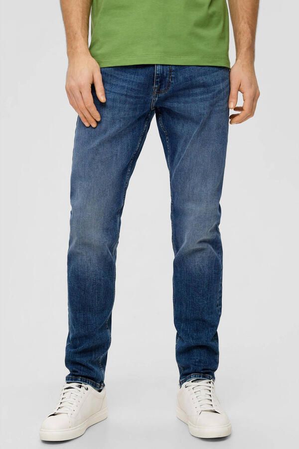 S.Oliver regular fit jeans dark blue denim