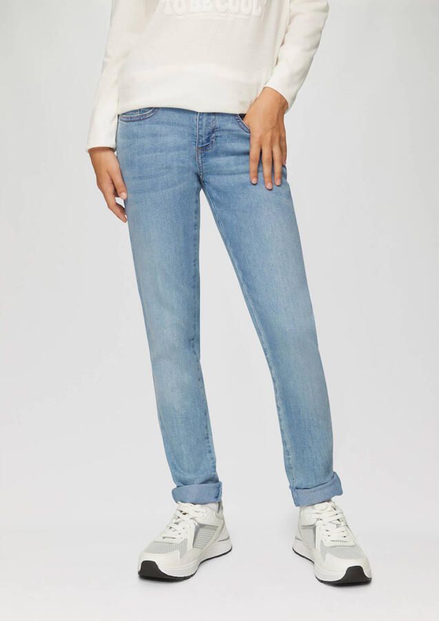 S.Oliver RED LABEL Regular fit jeans van katoenmix en smalle pijpen model 'SURI' - Foto 2