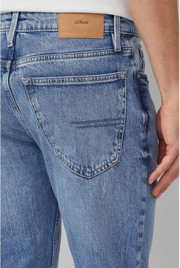 S.Oliver RED LABEL regular fit straight jeans van katoenmix model 'BENITO' - Foto 2