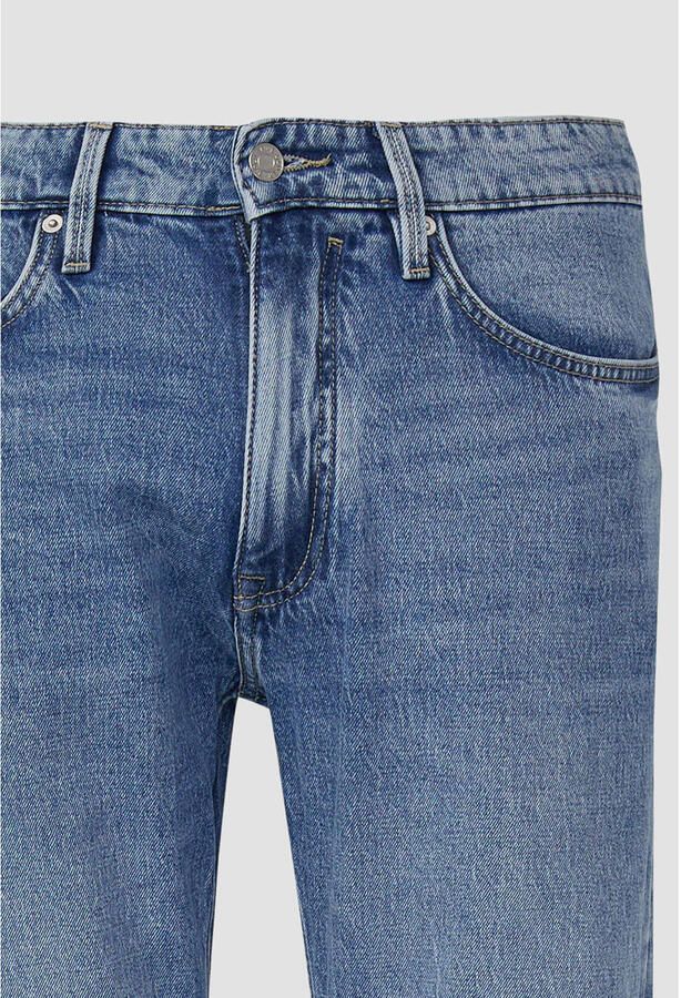 S.Oliver RED LABEL regular fit straight jeans van katoenmix model 'BENITO'