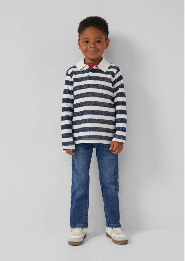 S.Oliver RED LABEL Junior 5-pocket jeans met elastische band en rijgkoord - Foto 2