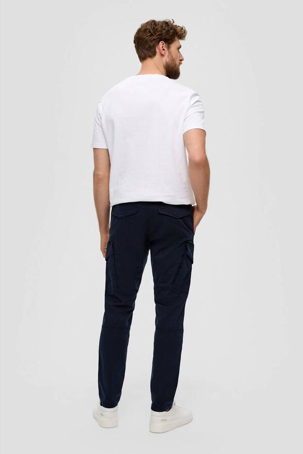 S.Oliver RED LABEL Stoffen broek met klepzakken - Foto 3