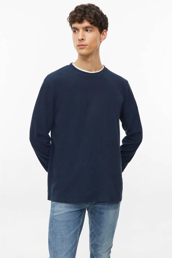S.Oliver RED LABEL Regular fit shirt met lange mouwen van puur katoen - Foto 3