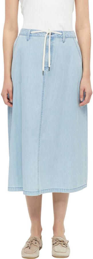 S.Oliver regular fit midi spijkerrok lichtblauw
