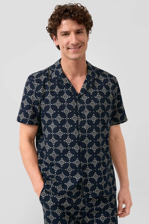 S.Oliver RED LABEL relaxed fit vrijetijdsoverhemd van puur katoen