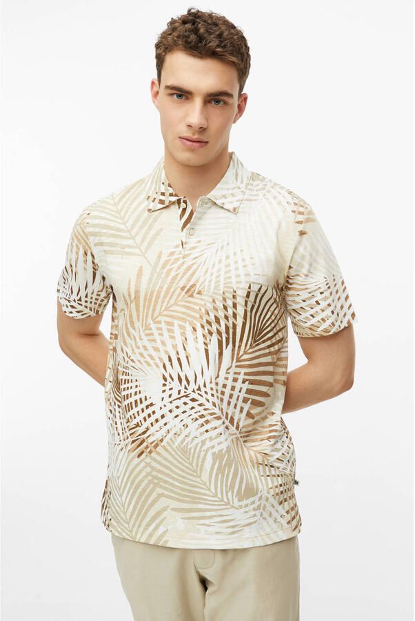 S.Oliver regular fit polo beige