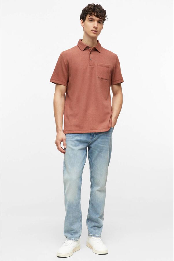 S.Oliver regular fit polo bruin - Foto 2
