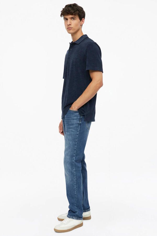 S.Oliver regular fit polo donkerblauw - Foto 2