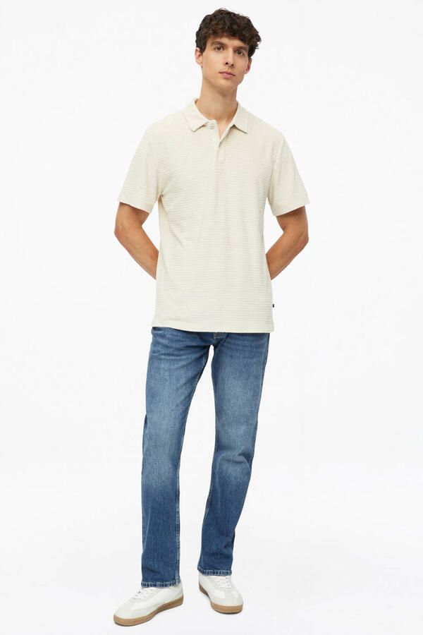 S.Oliver regular fit polo ecru - Foto 2