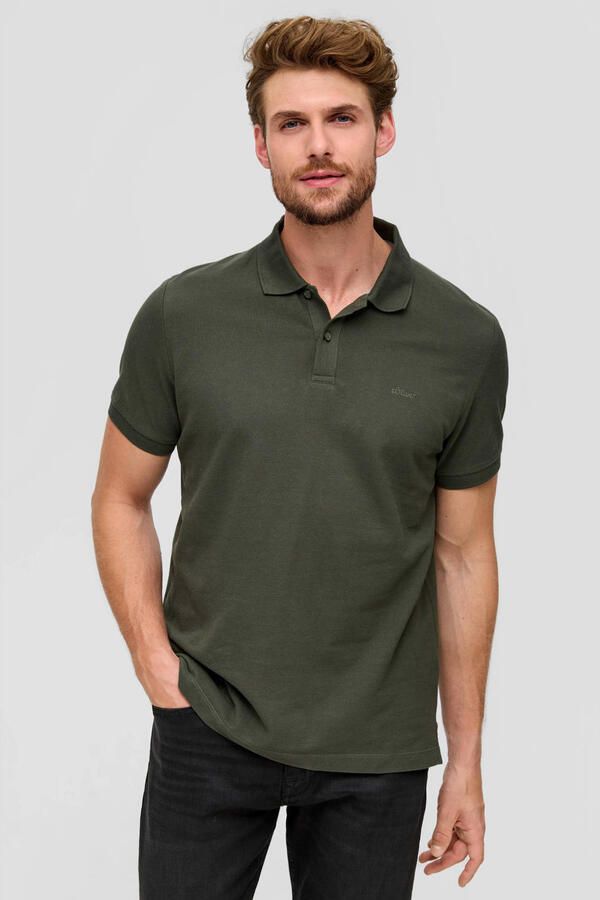 S.Oliver RED LABEL Poloshirt met labeldetail