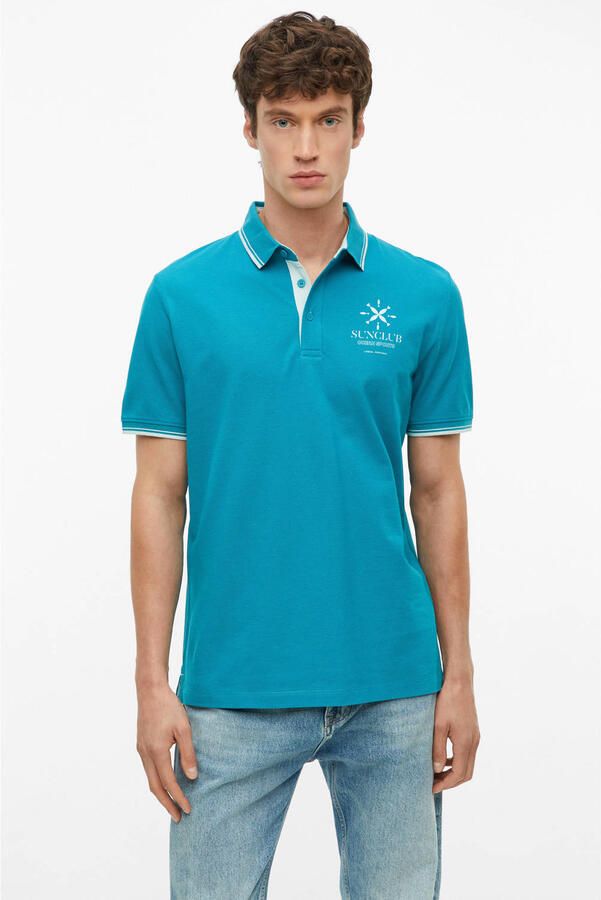 S.Oliver regular fit polo petrol