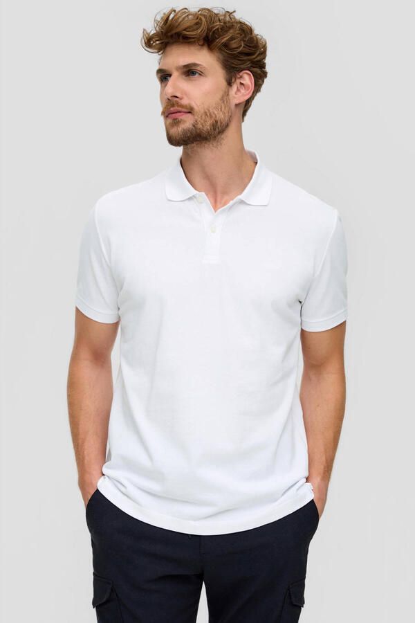 S.Oliver RED LABEL regular fit poloshirt van puur katoen