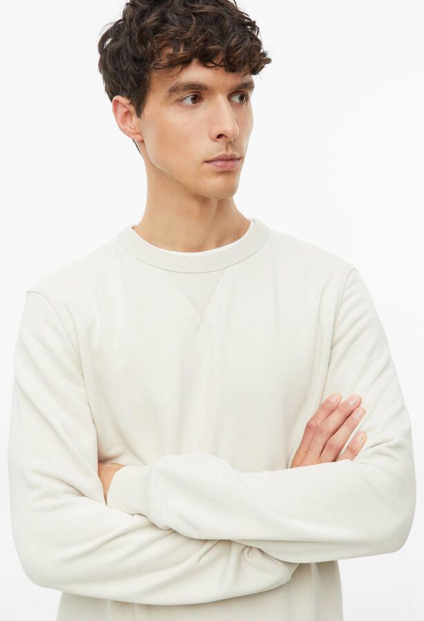 S.Oliver regular fit sweater lichtgrijs - Foto 2