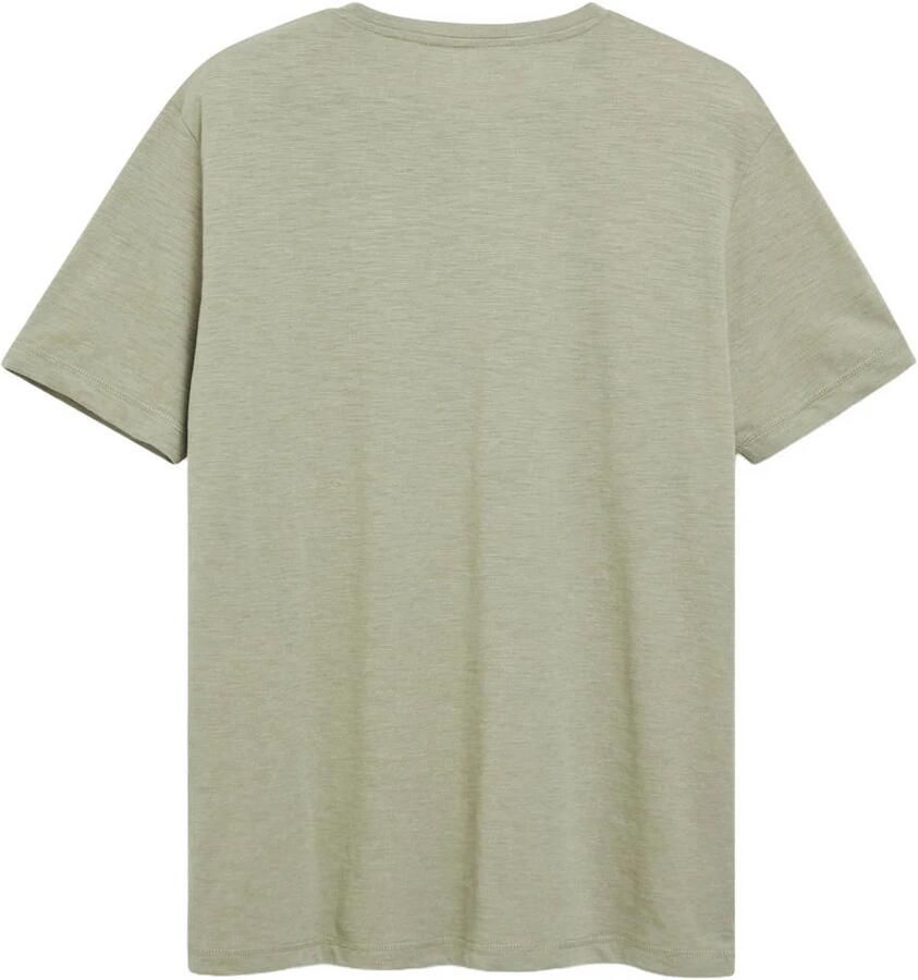 S.Oliver regular fit T-shirt kaki