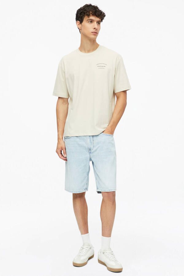 S.Oliver regular fit T-shirt met backprint ecru - Foto 3