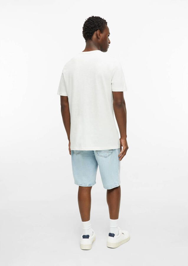 S.Oliver regular fit T-shirt met print ecru - Foto 3