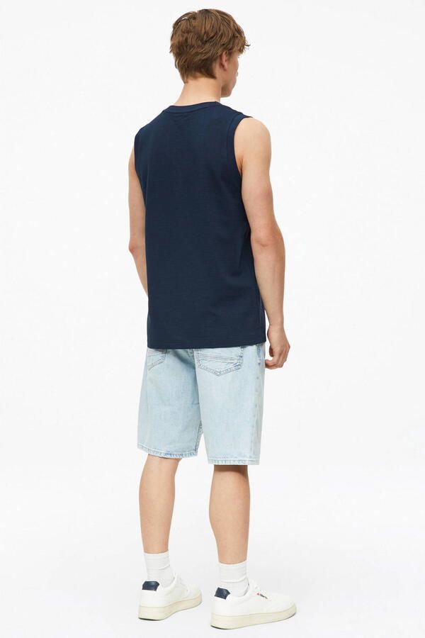 S.Oliver regular fit tanktop donkerblauw - Foto 2