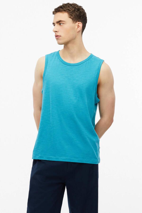 S.Oliver regular fit tanktop turquoise - Foto 3