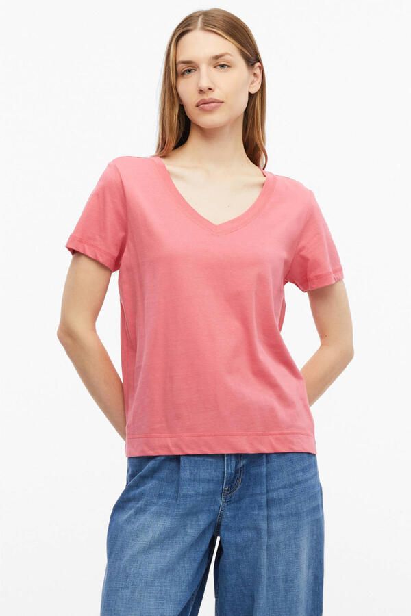 S.Oliver regular fit top roze