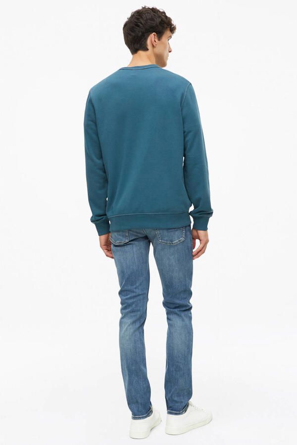 S.Oliver regular fit trui blauw - Foto 3