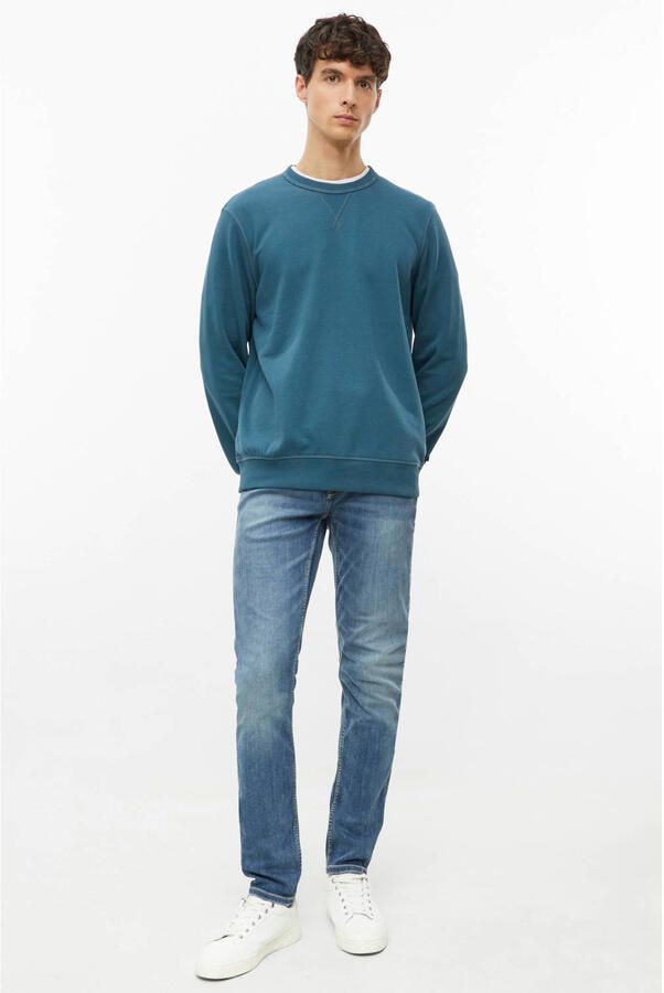 S.Oliver regular fit trui blauw - Foto 2
