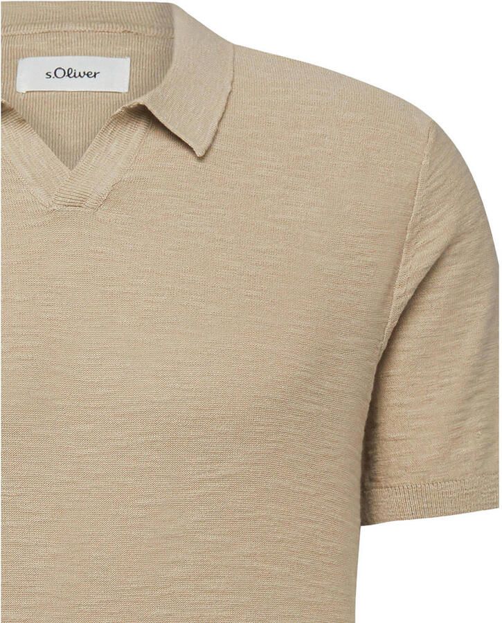 S.Oliver regular polo beige - Foto 2