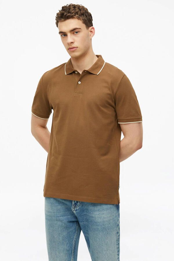 S.Oliver regular polo bruin - Foto 2