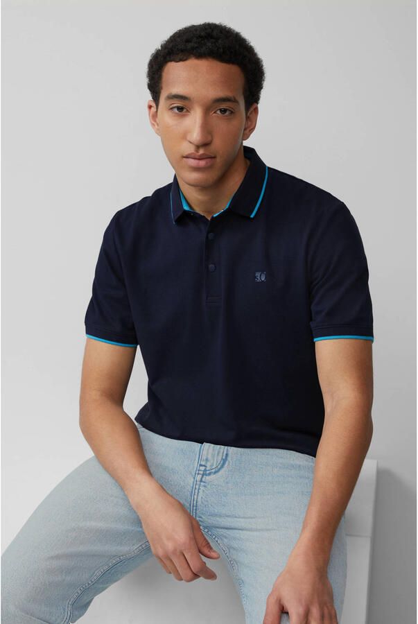S.Oliver Poloshirt met contrastdetails