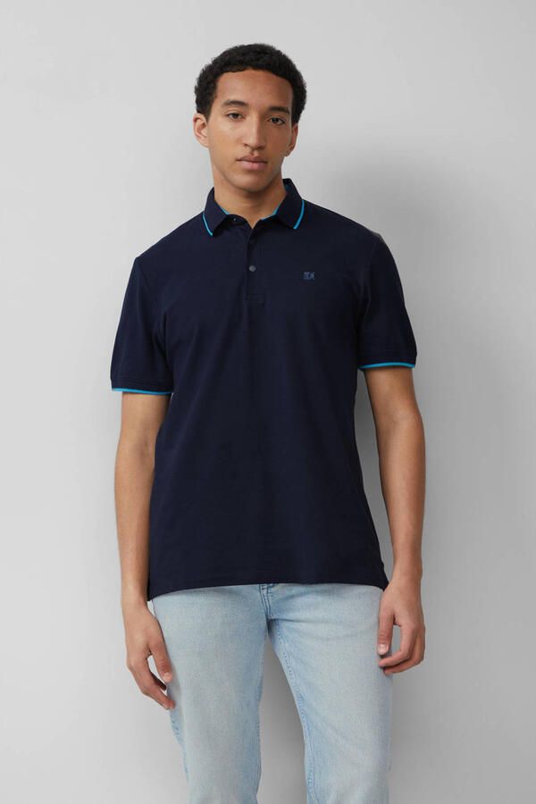 S.Oliver RED LABEL Regular fit poloshirt van katoenmix - Foto 3