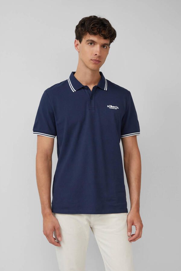 S.Oliver Poloshirt met logo-opschrift - Foto 3